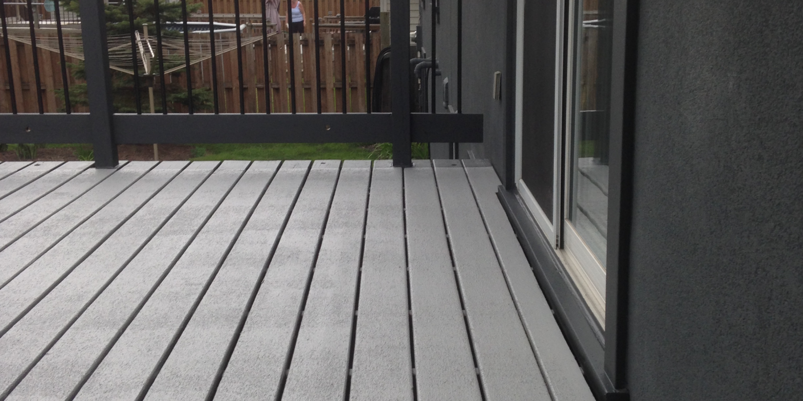 painted deck