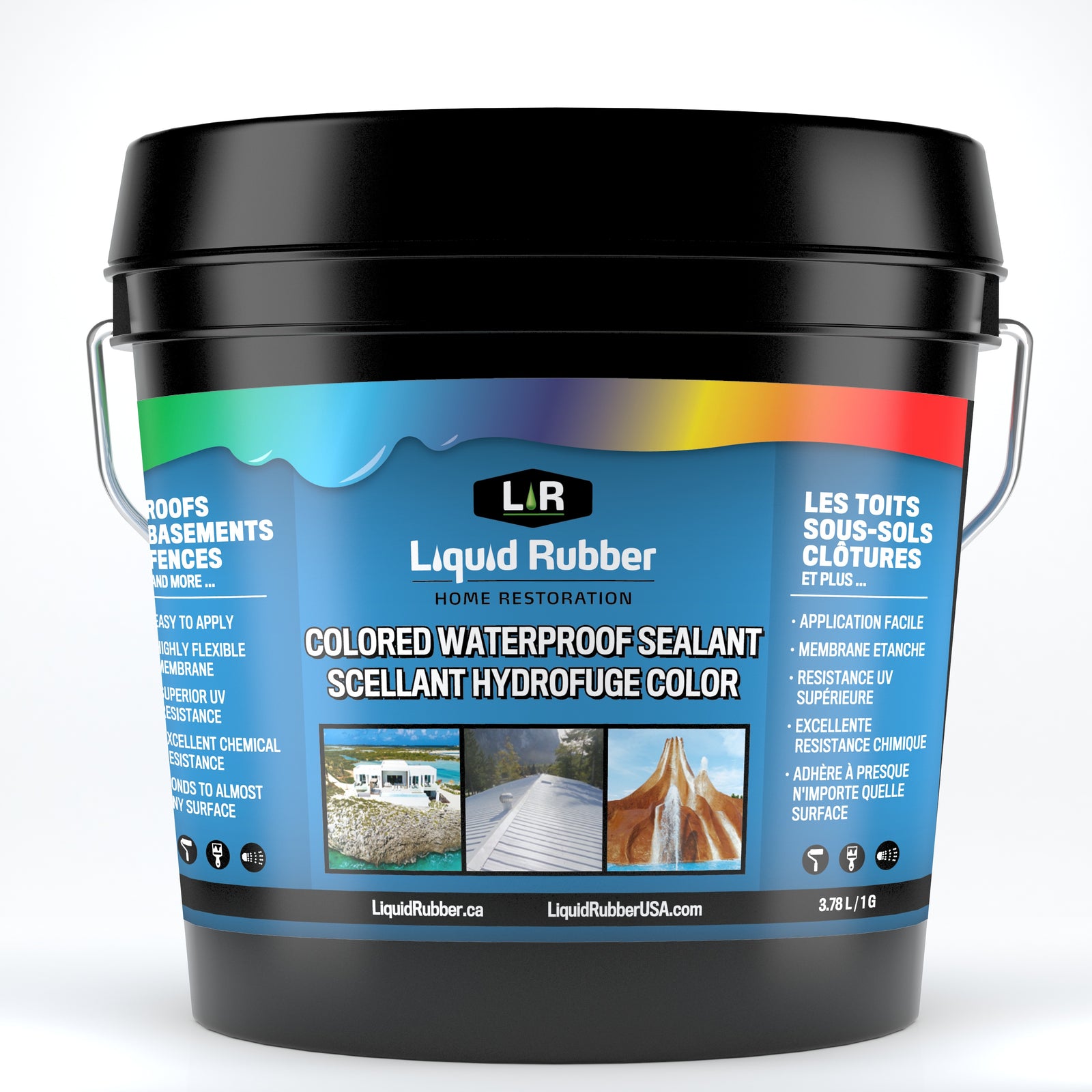 Liquid Rubber Color Waterproof Sealant / Coating