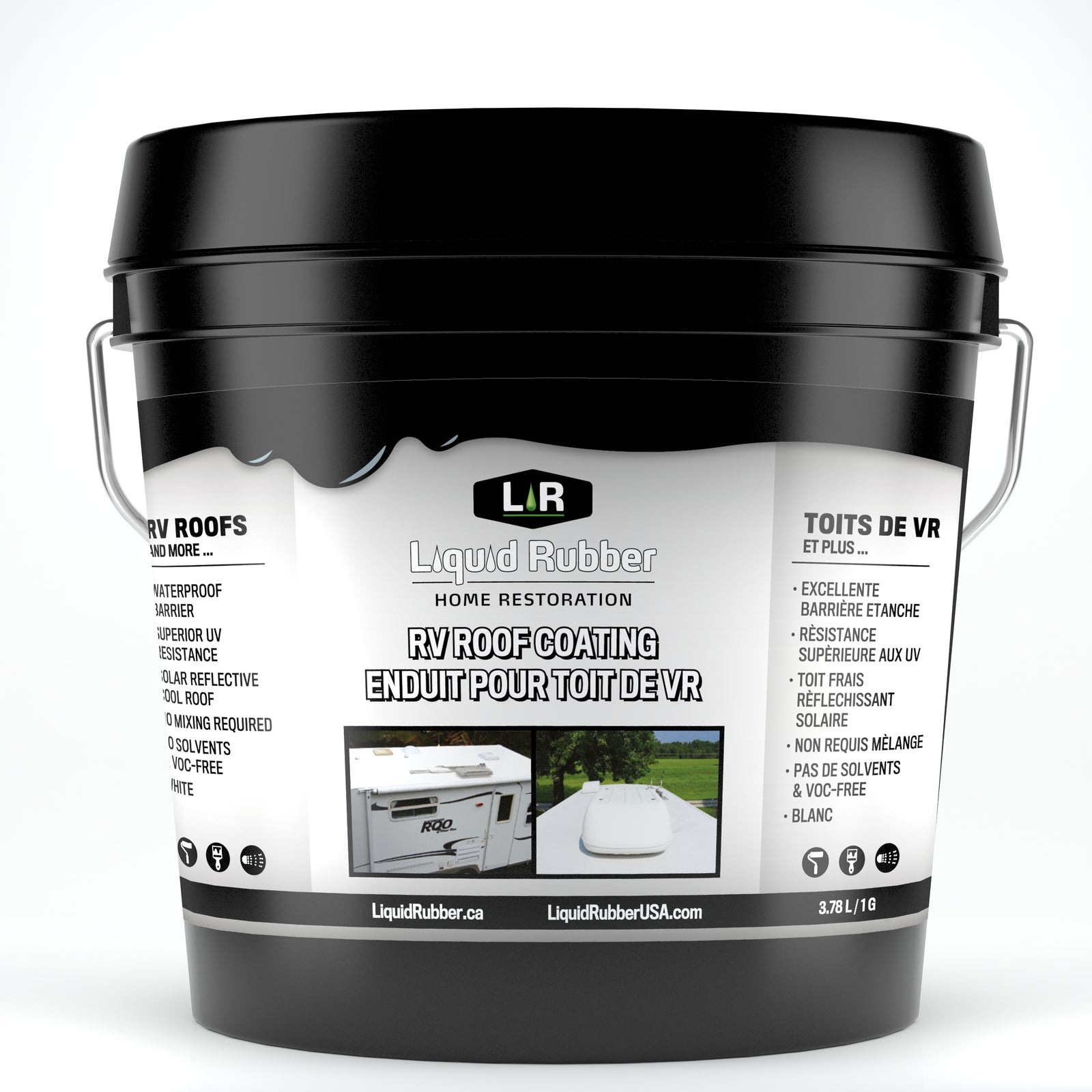 Liquid Rubber RV Roof Coating