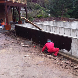 Liquid Rubber Foundation Sealant/Basement Coating